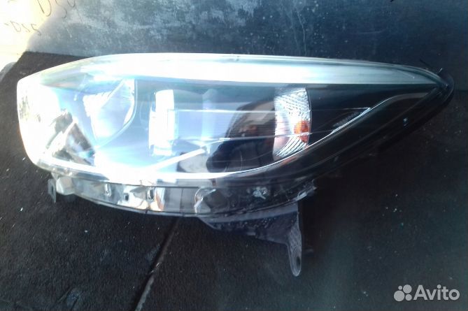 Фара левая renault captur рест europe