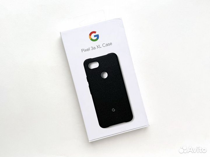 Google Pixel 3A XL Fabric Case Carbon чехол новый