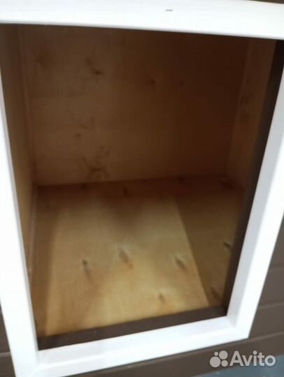 Будка для двух собак утепленная