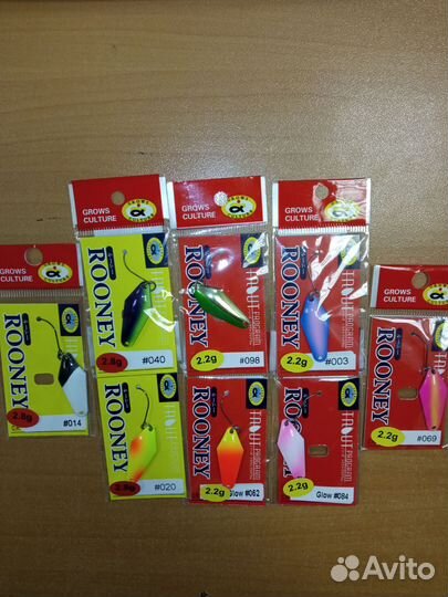 Форелевые блесны Dohna, Rooney