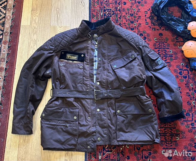 Мотокуртка Belstaff xxl вощеный хлопок