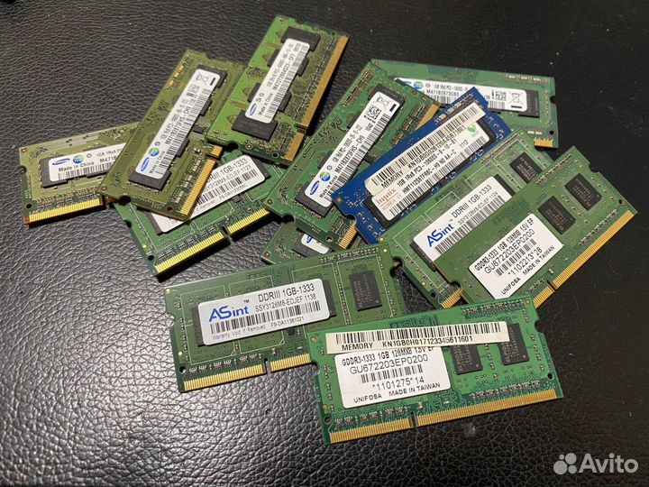 1Gb sodimm DDR3 / DDR3L 1600 / 1333 / 1060