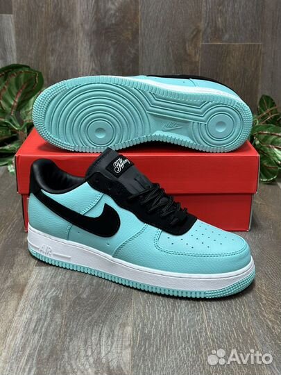 Кроссовки nike air force 1 tiffany