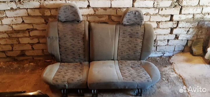 Задний ряд сидений ваз 2110-2112