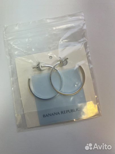 Серьги banana republic