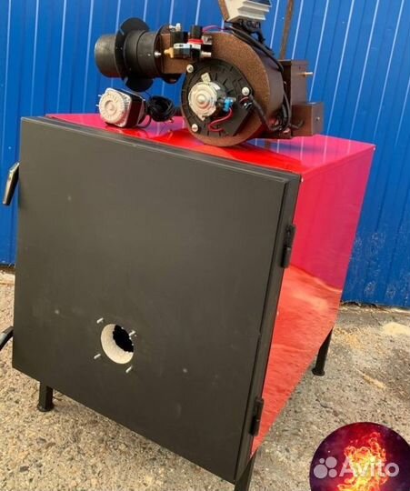 Котел на отработке