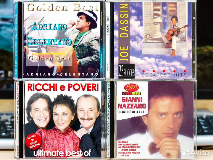 CD Celentano, Joe Dassin, Ricchi E Poveri, Nazzaro