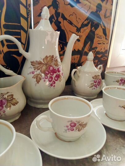 Кофейный сервиз СССР, Добрушинский фз