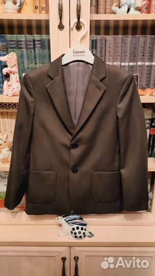 Пиджак для мальчика 128 134