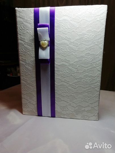 Папка для свидетельства о браке, книга пожеланий