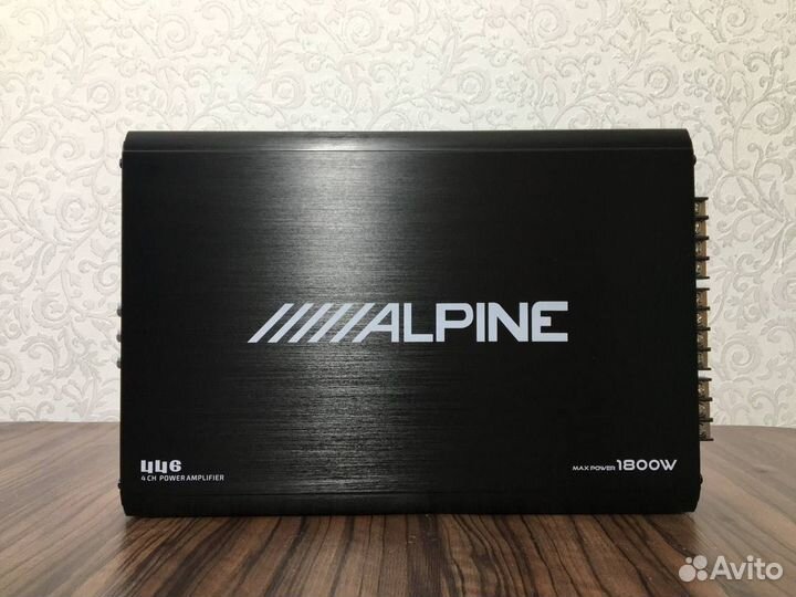 Усилитель 4х канальный Alpine
