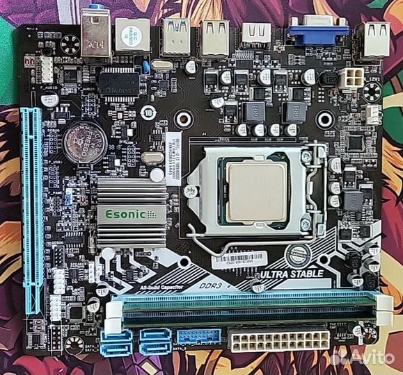 Материнская плата с процессором intel core i5