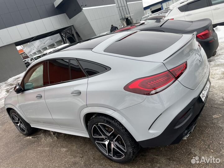 Винил бронь на кузов Mercedes GLE coupe