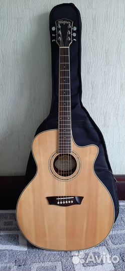 Электроакустическая гитара washburn WCG18CE