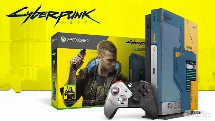 Xbox one x cyberpunk 2077