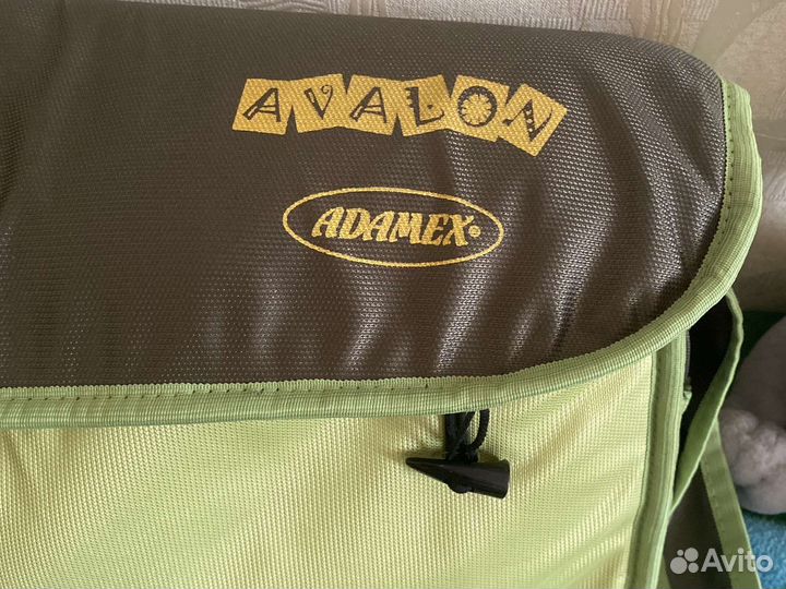 Сумка для мамы и ребенка от коляски зеленая