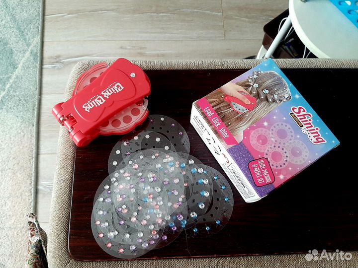 Стайлер со стразами на волосы и лицо