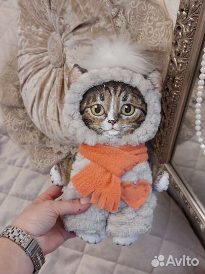 Игрушка по фото питомца собаки кошки