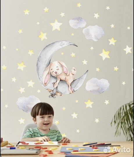 Интерьерная наклейка для детской комнаты