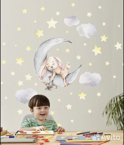 Интерьерная наклейка для детской комнаты