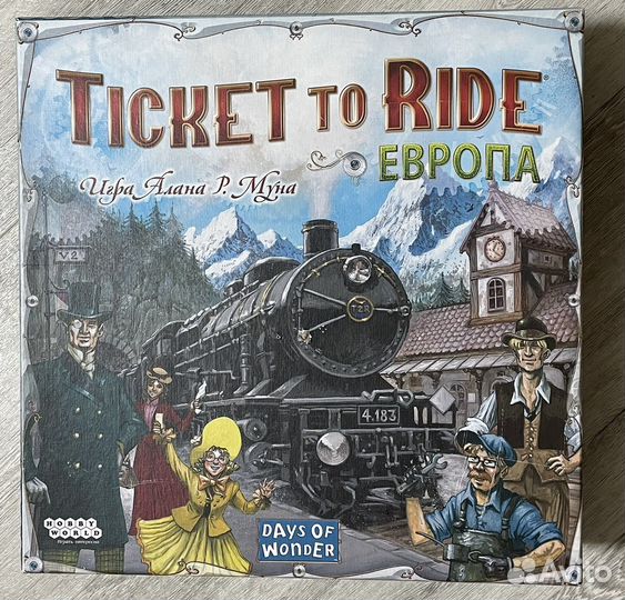 Игра Ticket to ride Европа