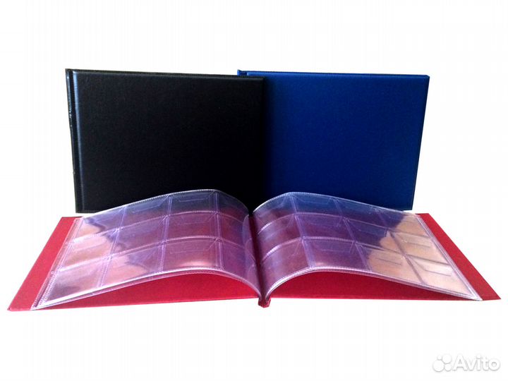 Альбом на 72 ячейки для юбилейных монет СССР