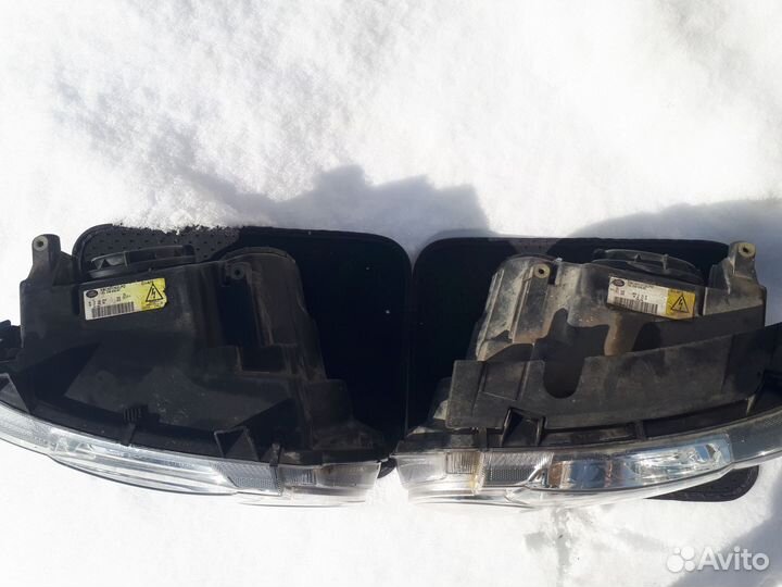 Блок фары range rover