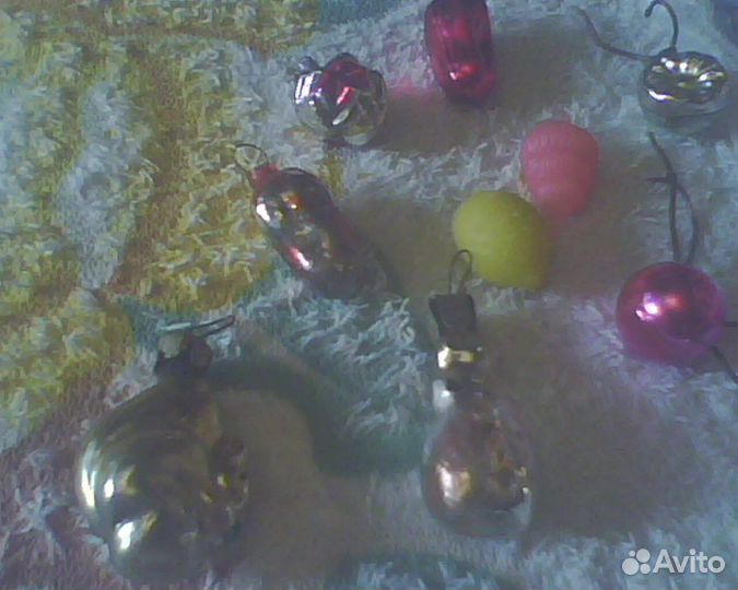 Мини елочные игрушки СССР