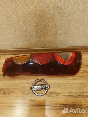 Левый задний фонарь Nissan note