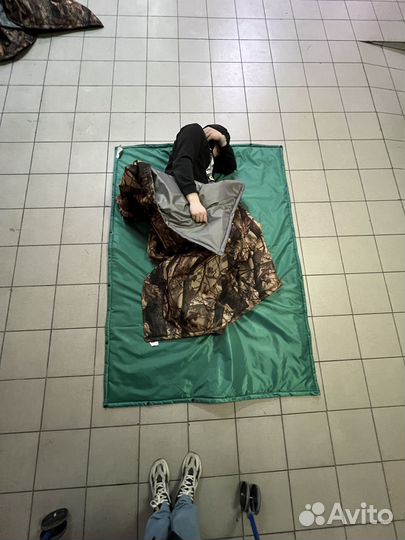 Плащ камуфляж защита от тепловизора