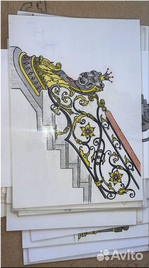 Кованые ворота