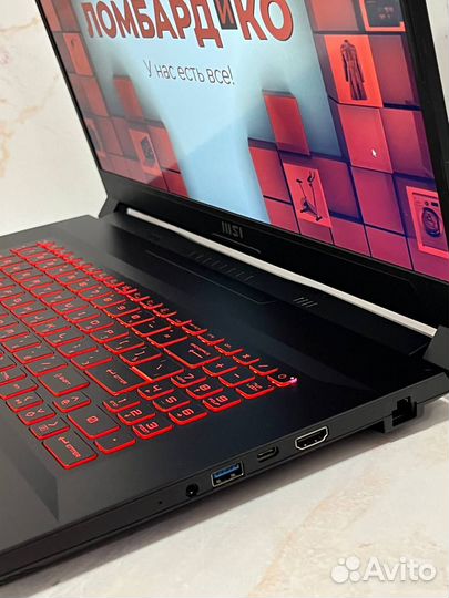 Игровой ноутбук Msi GF76 Katana