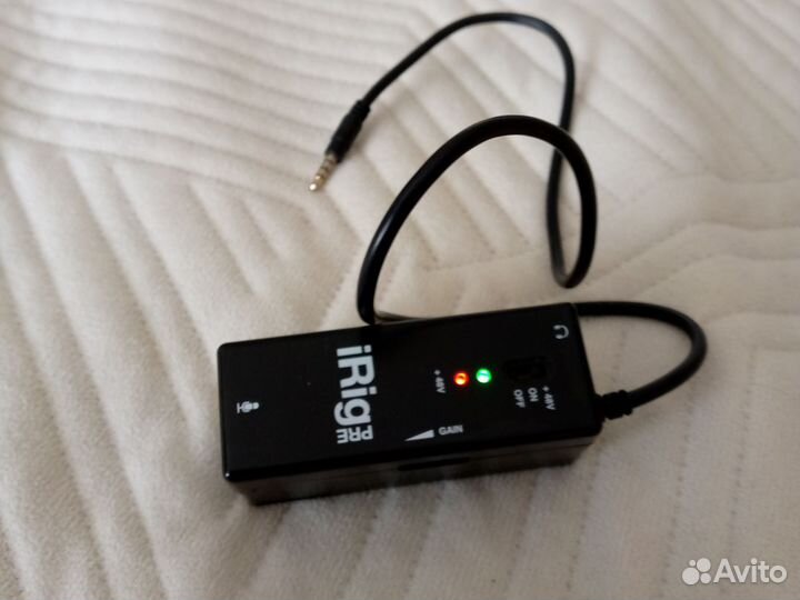 IRig pre (компактная звуковая карта)
