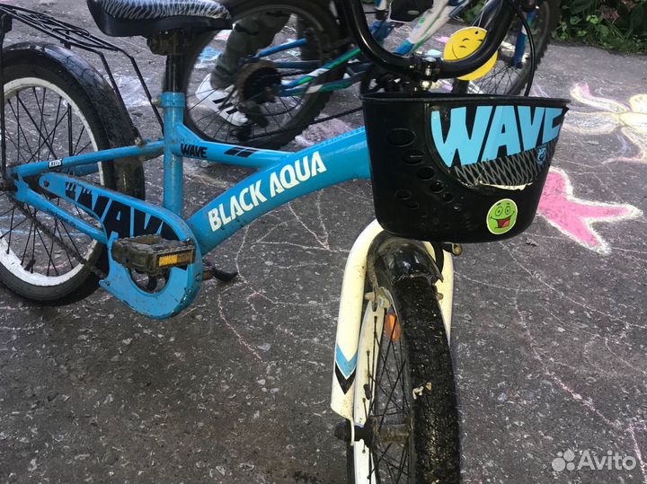 Велосипед black aqua