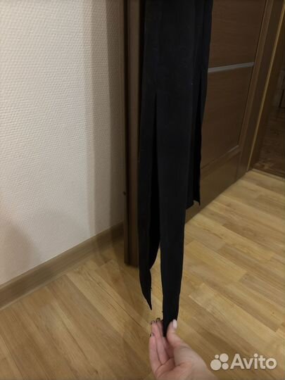 Юбка миди черная