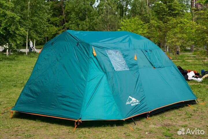 Палатка 4-Х местная montana 4 alpika