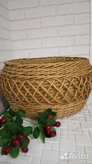 Кашпо из ротанга 30 л