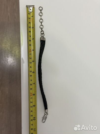 Кожаный мужской браслет Tommy Hilfiger