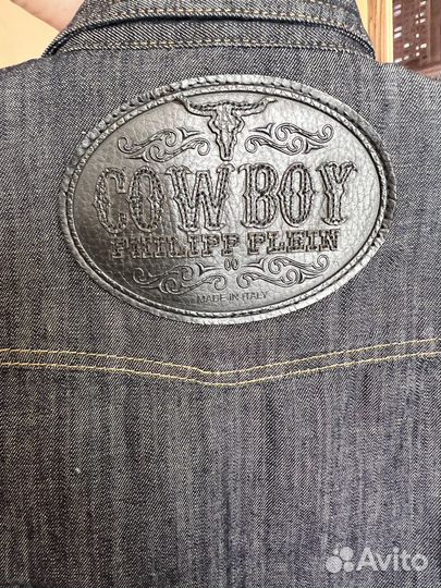 Рубашка джинсовая