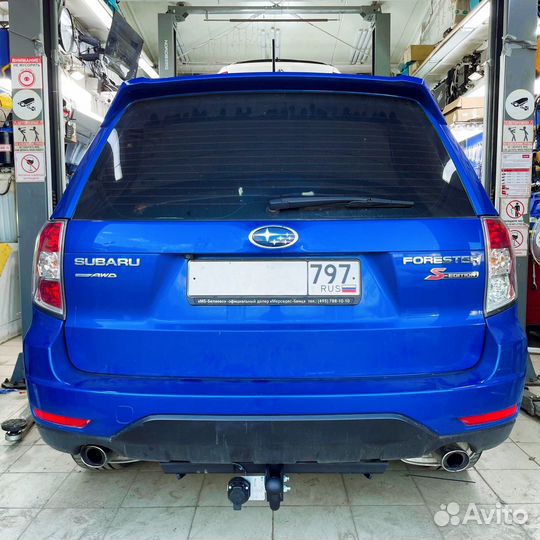 Фаркоп на subaru forester