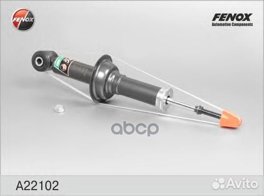 Амортизатор mitsubishi lancer 07- зад.газ. A22102