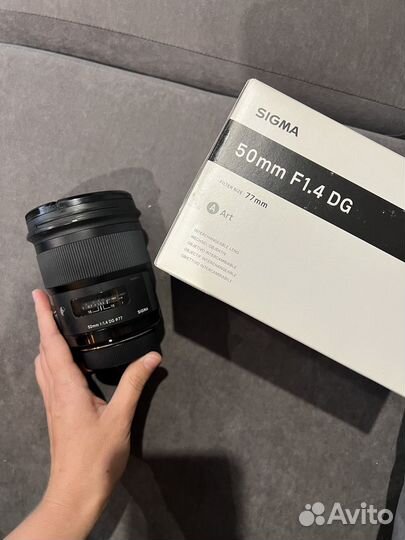 Объектив sigma 50mm 1.4 для nikon