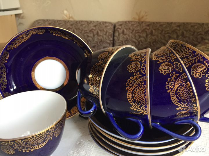 Чайная пара фарфор