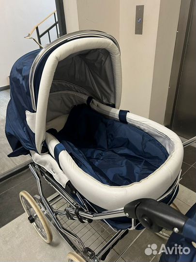 Коляска 2 в 1 эко кожа