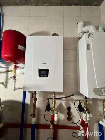 Монтаж системы отопления установка тёплых полов