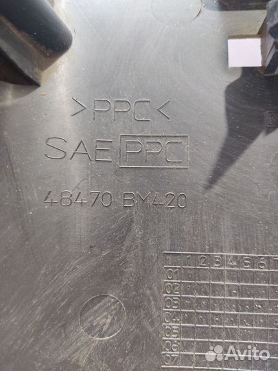 Кожух Накладка рулевой колонки Nissan almera N16 Л