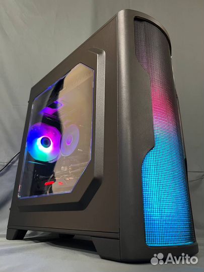 Игровой компьютер intel i5/RX580 8Gb/16 Gb/SSD/HDD