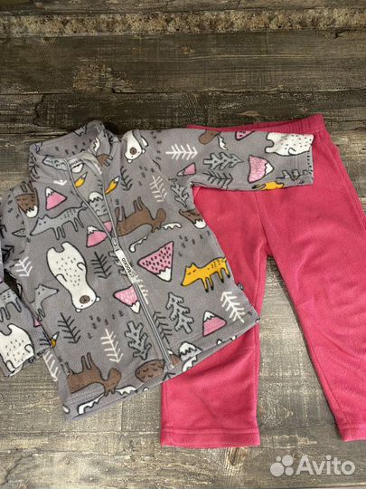 Поддева флисовый костюм crockid