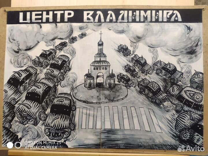 Коллекция из 7 картин Сотова Сергея (лот № 1)