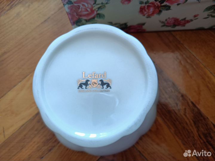 Набор для варенья Lefard. Розы. Конфетница,розетки